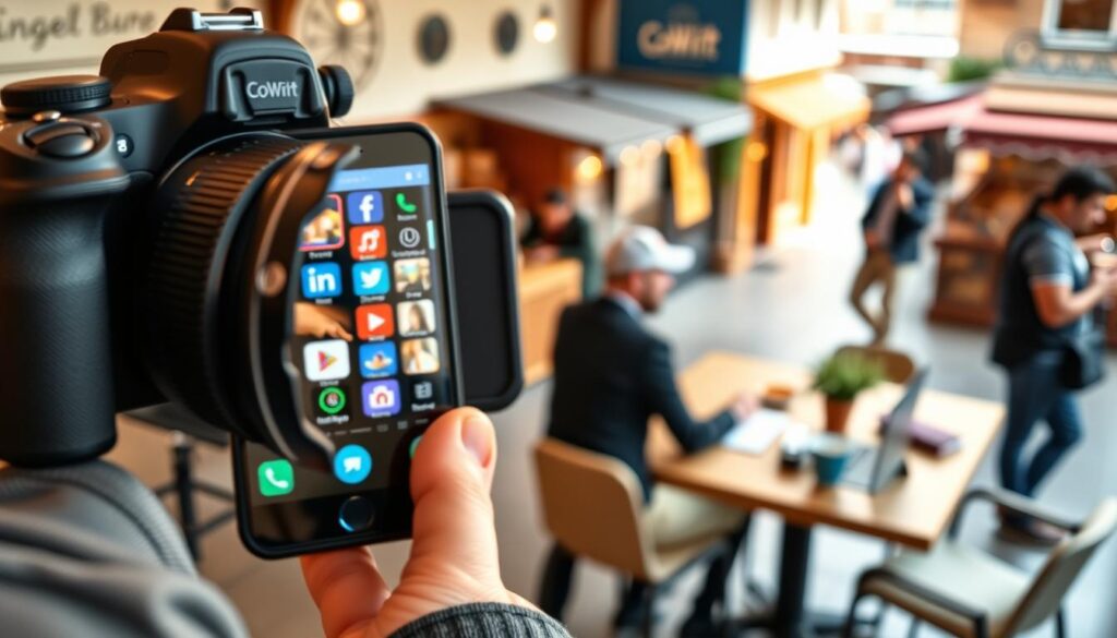 local business social media